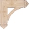 Ekena Millwork Thorton Arts & Crafts Smooth Bracket, Douglas Fir, 5 1/2"W x 22"D x 22"H BKT06X22X22THR03SDF - alternate 3
